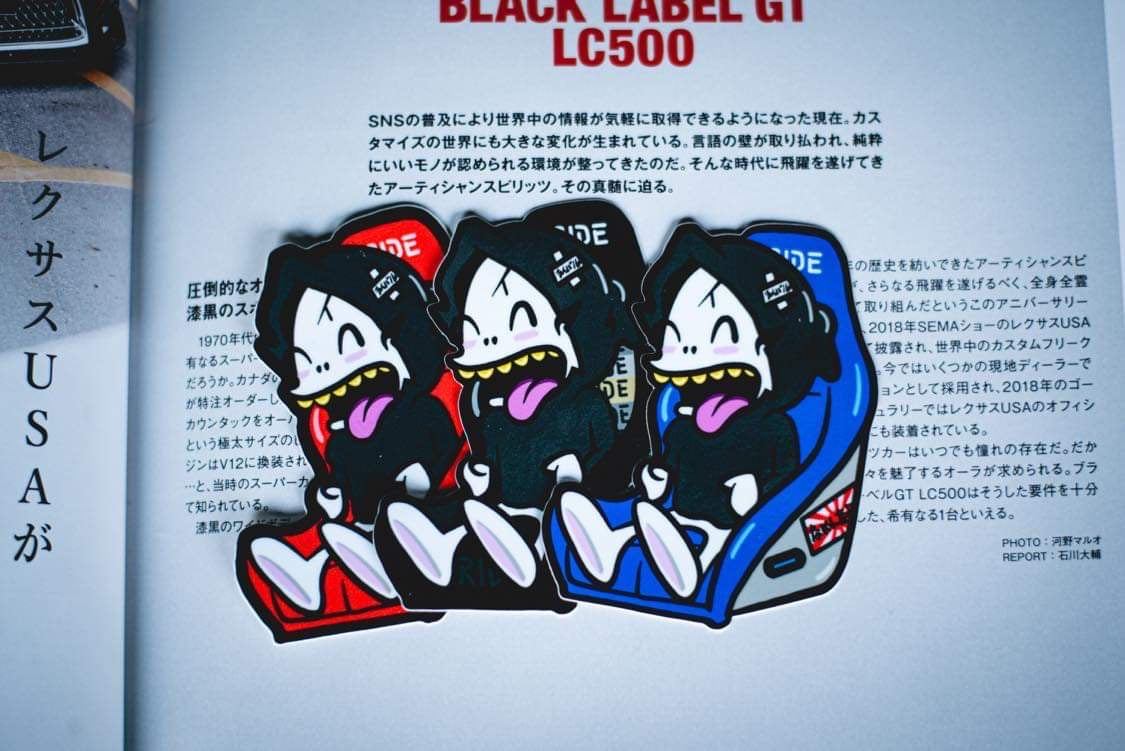 ブリッド RIVAL君 ステッカー！